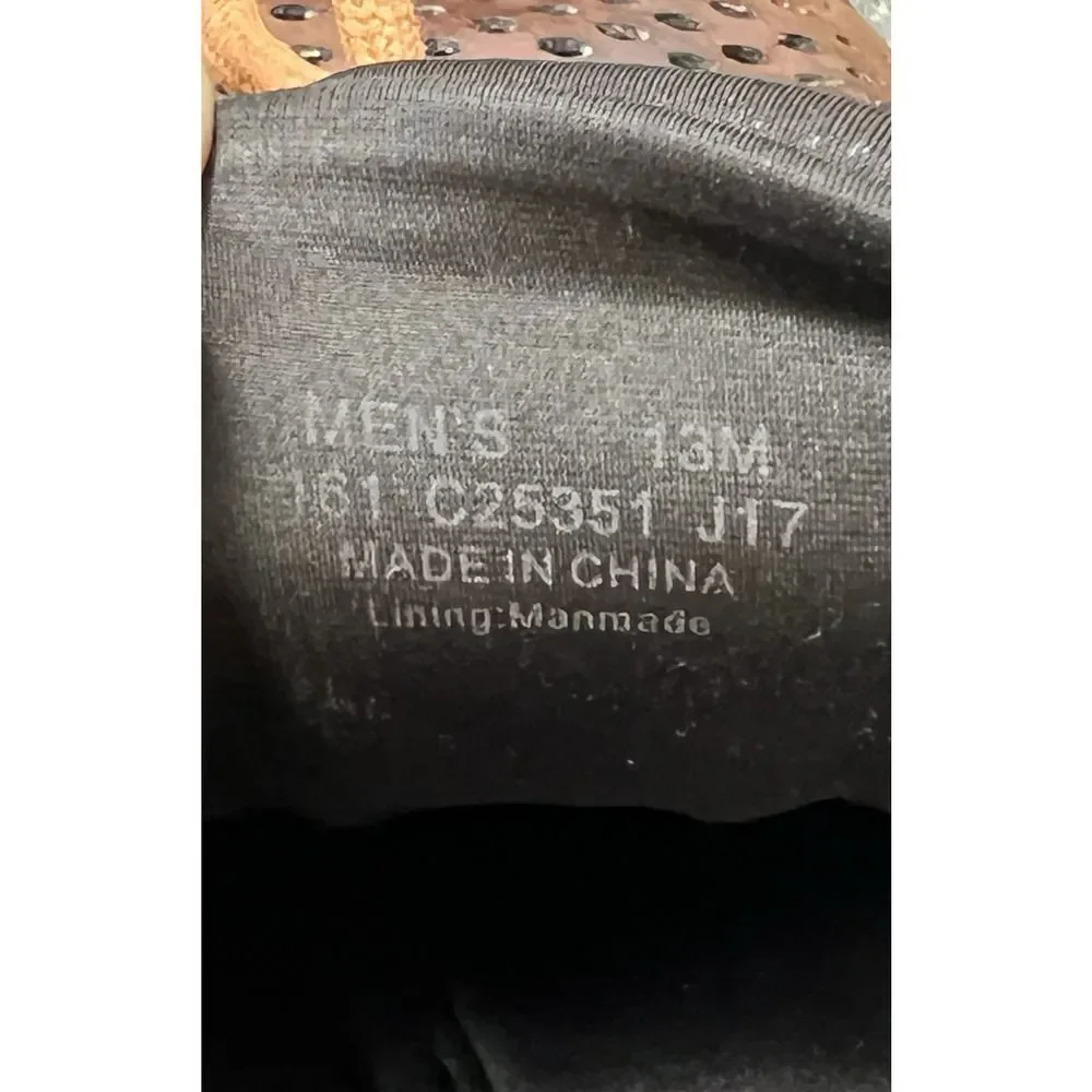 Cole Haan Grand.Os Mens Sz 13M Shoes Brown Leather Casual Comfort Oxford Lace Up